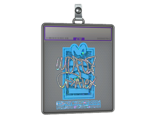 Sticker Slab | mopoz (Glitter) | Copenhagen 2024