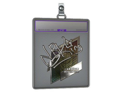 Sticker Slab | NBK- (Foil) | Boston 2018