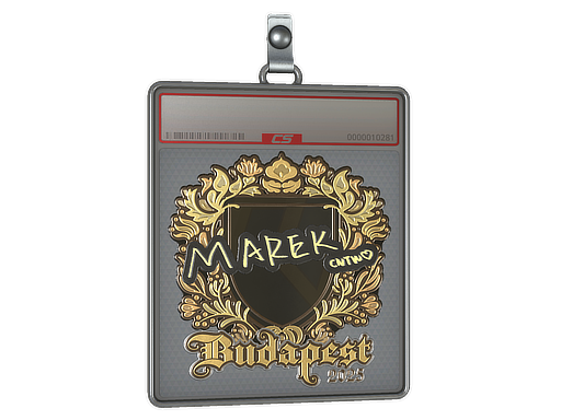 Sticker Slab | Marek (Gold) | Budapest 2025