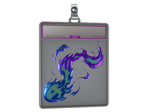 Sticker Slab | Winding Scorch (Foil)