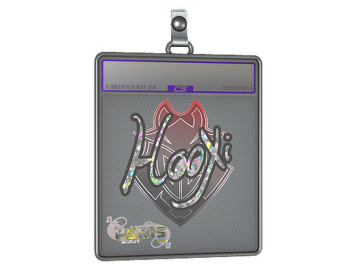 Sticker Slab | HooXi (Glitter) | Paris 2023