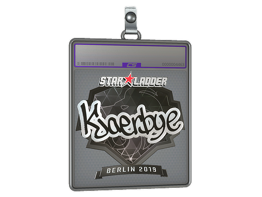 Sticker Slab | Kjaerbye (Foil) | Berlin 2019