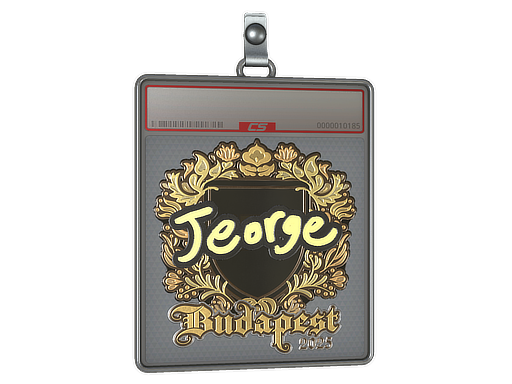 Sticker Slab | jeorge (Gold) | Budapest 2025