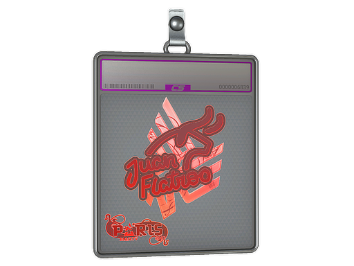 Sticker Slab | juanflatroo (Holo) | Paris 2023