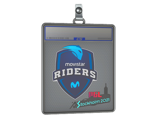 Sticker Slab | Movistar Riders | Stockholm 2021