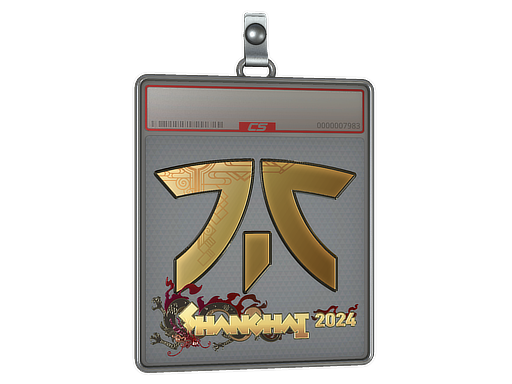 Sticker Slab | Fnatic (Gold) | Shanghai 2024