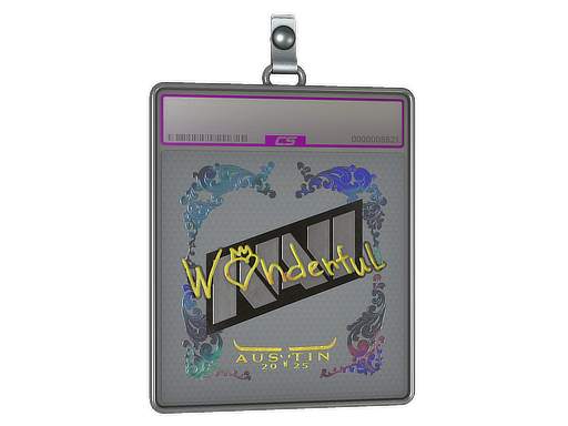 Sticker Slab | w0nderful (Holo) | Austin 2025