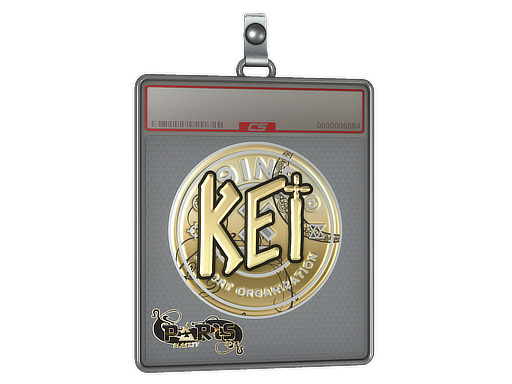 Sticker Slab | KEi (Gold) | Paris 2023