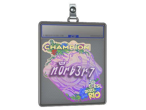 Sticker Slab | n0rb3r7 (Champion) | Rio 2022