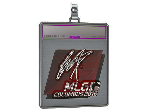 Sticker Slab | fox (Foil) | MLG Columbus 2016