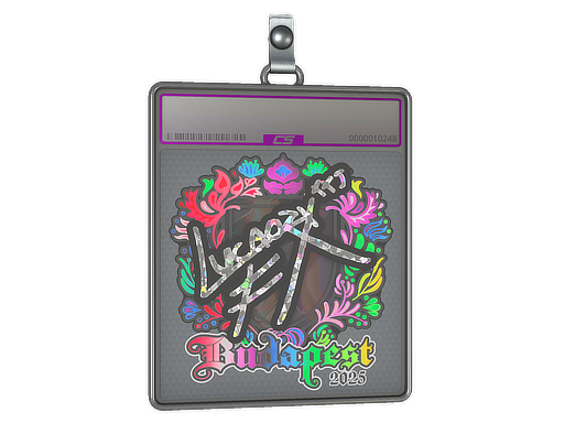 Sticker Slab | Lucaozy (Holo) | Budapest 2025