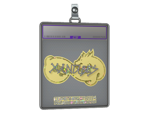 Sticker Slab | XANTARES (Glitter) | Copenhagen 2024