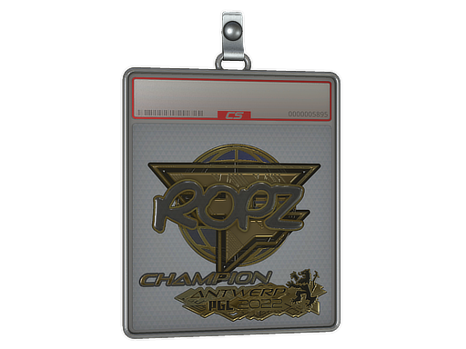 Sticker Slab | ropz (Gold, Champion) | Antwerp 2022