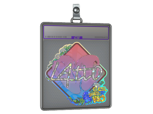 Sticker Slab | latto (Glitter) | Rio 2022