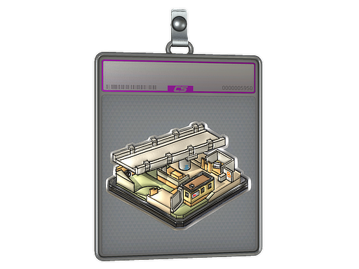 Sticker Slab | Overpass Diorama (Foil)