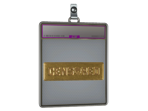 Sticker Slab | Censored (Foil)