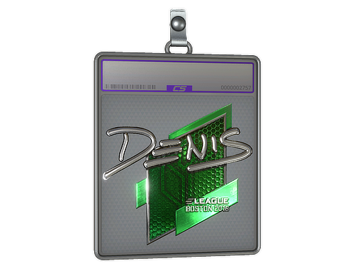 Sticker Slab | denis (Foil) | Boston 2018