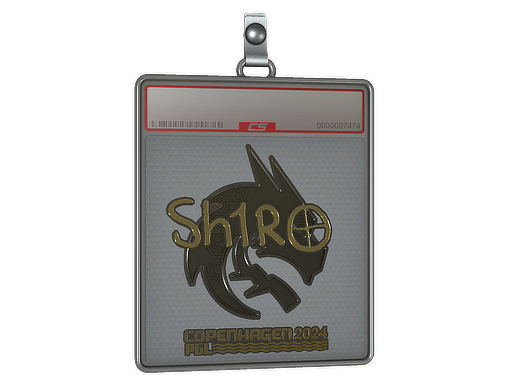 Sticker Slab | sh1ro (Gold) | Copenhagen 2024