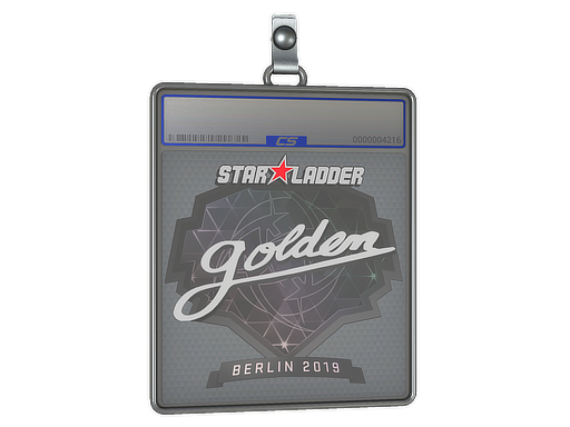 Sticker Slab | Golden | Berlin 2019