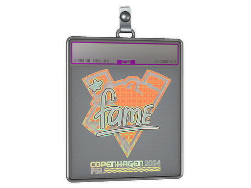 Sticker Slab | fame (Holo) | Copenhagen 2024