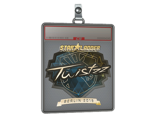 Sticker Slab | Twistzz (Gold) | Berlin 2019