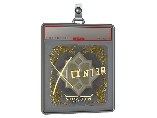 Sticker Slab | Xant3r (Gold) | Austin 2025