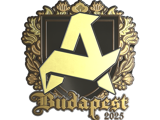 Sticker | Aurora (Gold) | Budapest 2025