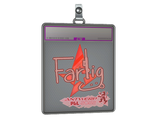 Sticker Slab | Farlig (Holo) | Antwerp 2022