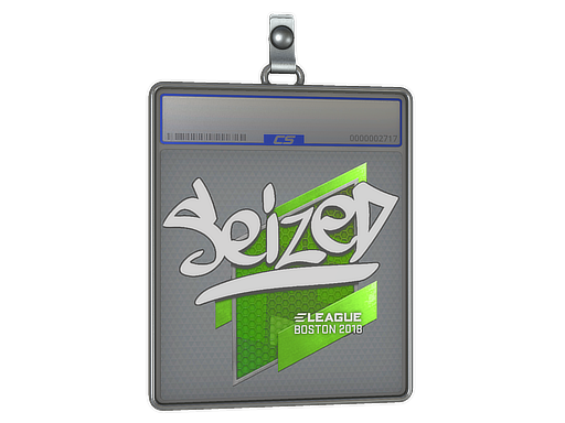 Sticker Slab | seized | Boston 2018