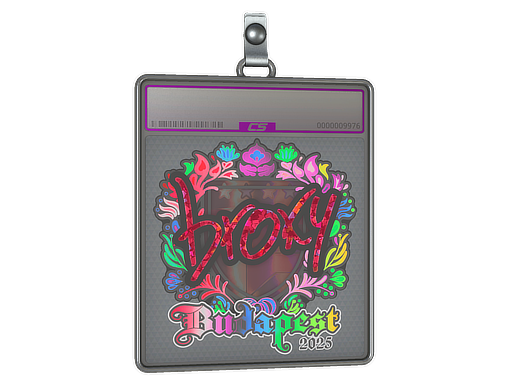 Sticker Slab | broky (Holo) | Budapest 2025