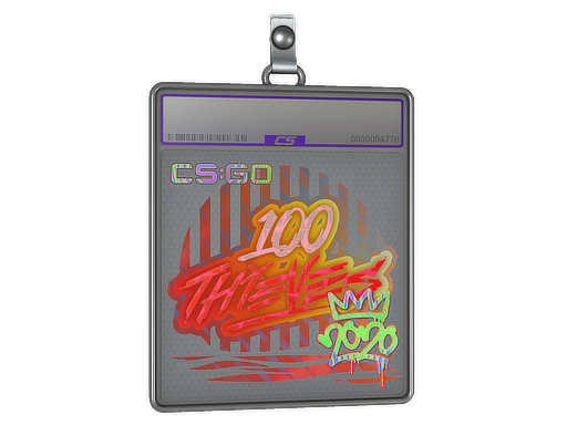 Sticker Slab | 100 Thieves (Holo) | 2020 RMR