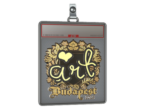 Sticker Slab | arT (Gold) | Budapest 2025