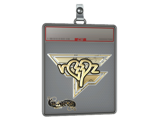 Sticker Slab | ropz (Gold) | Paris 2023