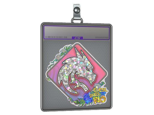 Sticker Slab | Team Spirit (Glitter) | Rio 2022