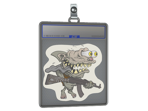 Sticker Slab | Black Shark Shooter