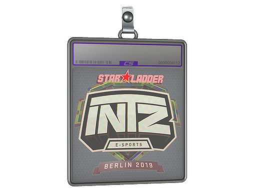 Sticker Slab | INTZ E-SPORTS CLUB (Holo) | Berlin 2019
