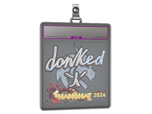 Sticker Slab | donk (Holo) | Shanghai 2024