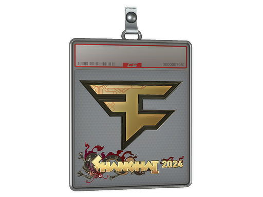 Sticker Slab | FaZe Clan (Gold) | Shanghai 2024