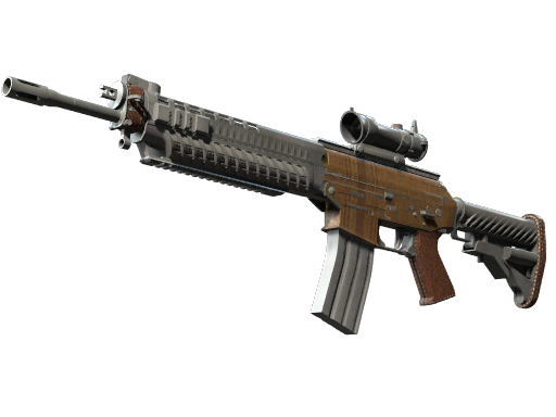 Souvenir SG 553 | Traveler (Battle-Scarred)