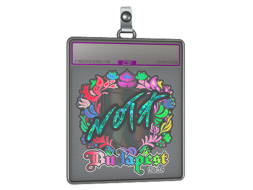 Sticker Slab | nota (Holo) | Budapest 2025