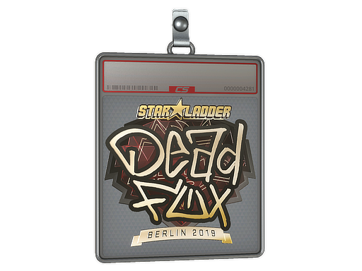 Sticker Slab | DeadFox (Gold) | Berlin 2019