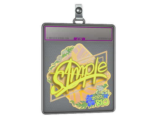 Sticker Slab | s1mple (Holo) | Rio 2022