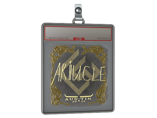 Sticker Slab | Ariucle (Gold) | Austin 2025