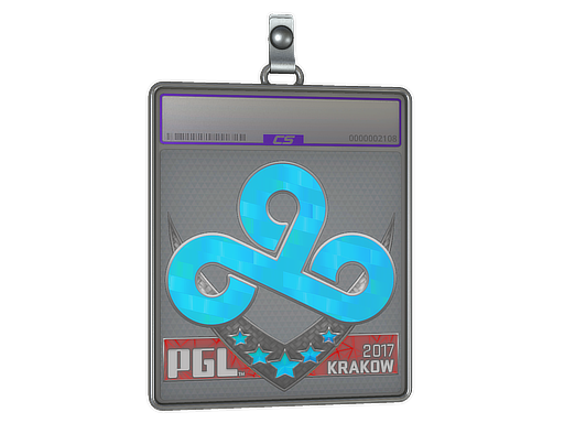 Sticker Slab | Cloud9 (Holo) | Krakow 2017