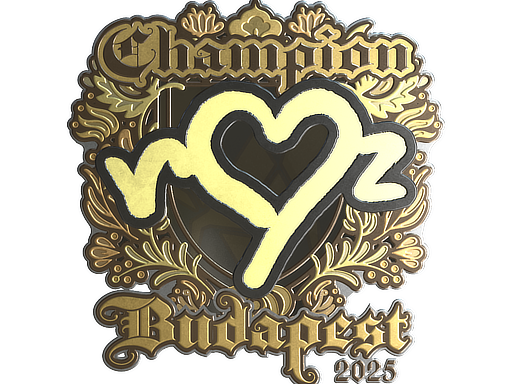 Sticker | ropz (Gold, Champion) | Budapest 2025