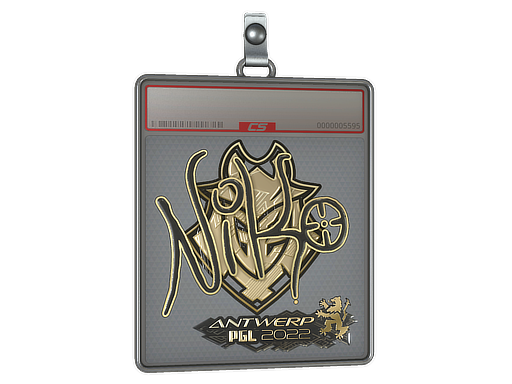 Sticker Slab | NiKo (Gold) | Antwerp 2022