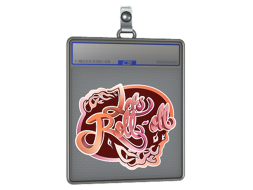 Sticker Slab | Let's Roll-oll