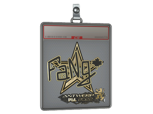 Sticker Slab | FaNg (Gold) | Antwerp 2022