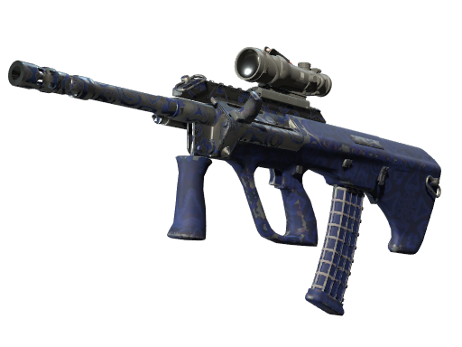 Souvenir AUG | Navy Murano (Well-Worn)