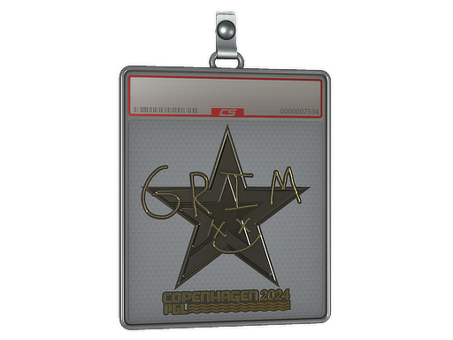 Sticker Slab | Grim (Gold) | Copenhagen 2024